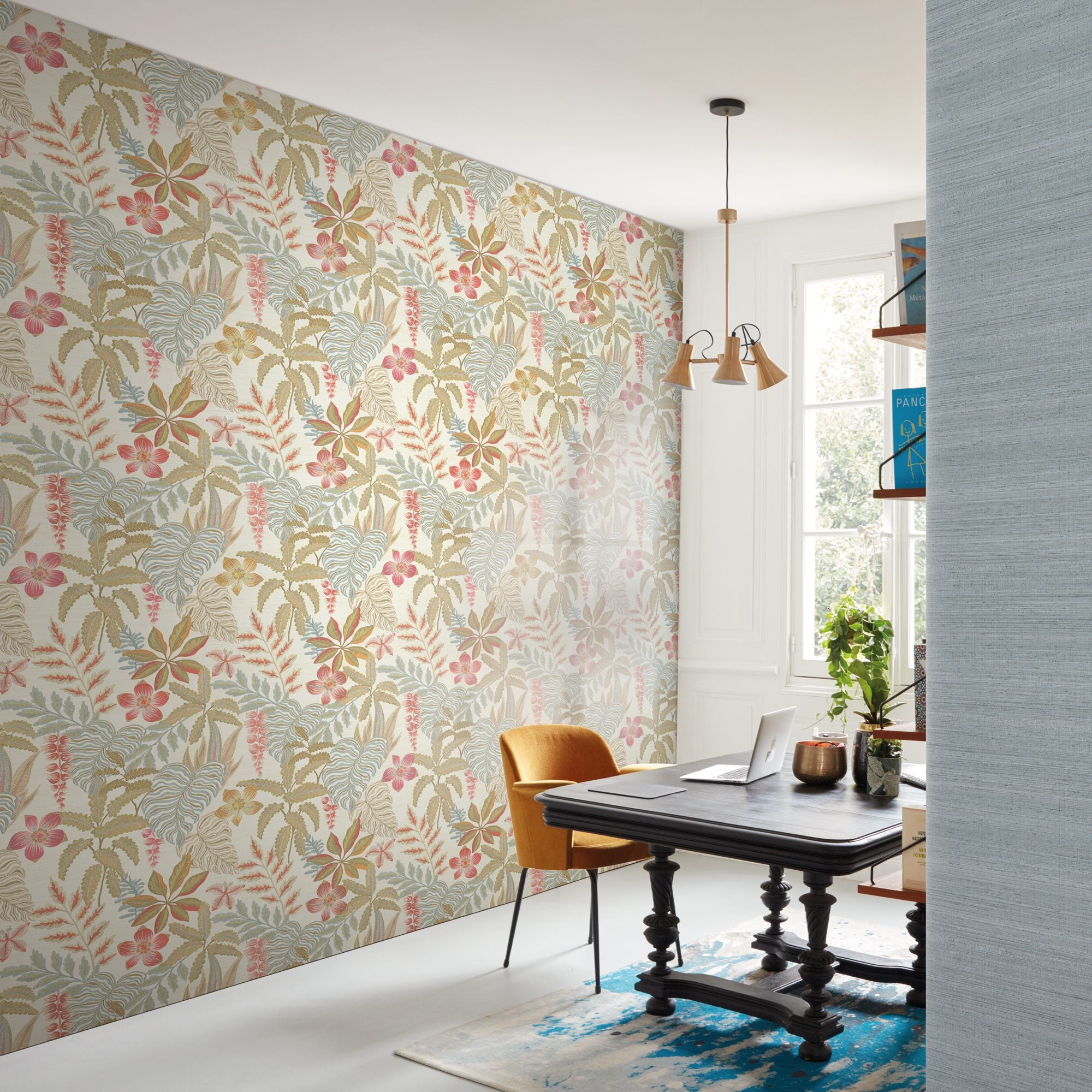 JF Embossed Florals Wallpaper