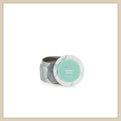 8.5oz Travel Tin Coconut Santal Candle