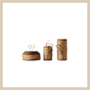 Wooden Spools with Jute/Scissors