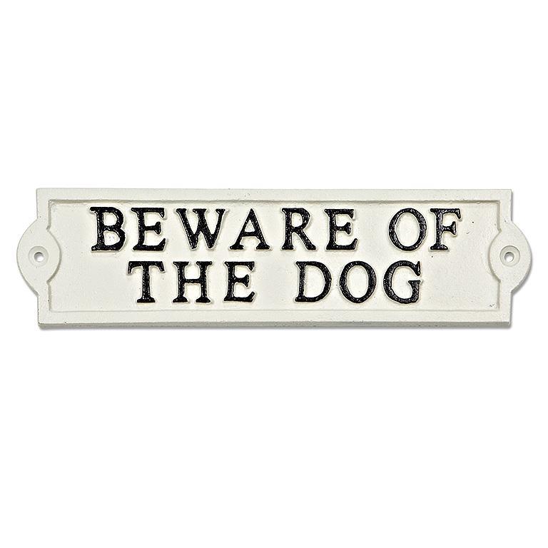 Beware of the Dog Sign