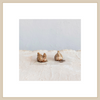 Stoneware Hen Shaped Salt & Pepper Shakers
