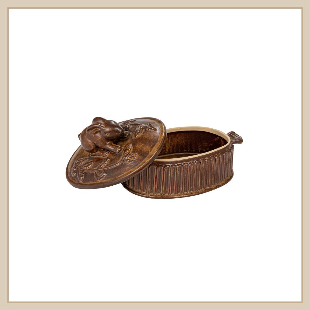 Rabbit Stoneware Baker