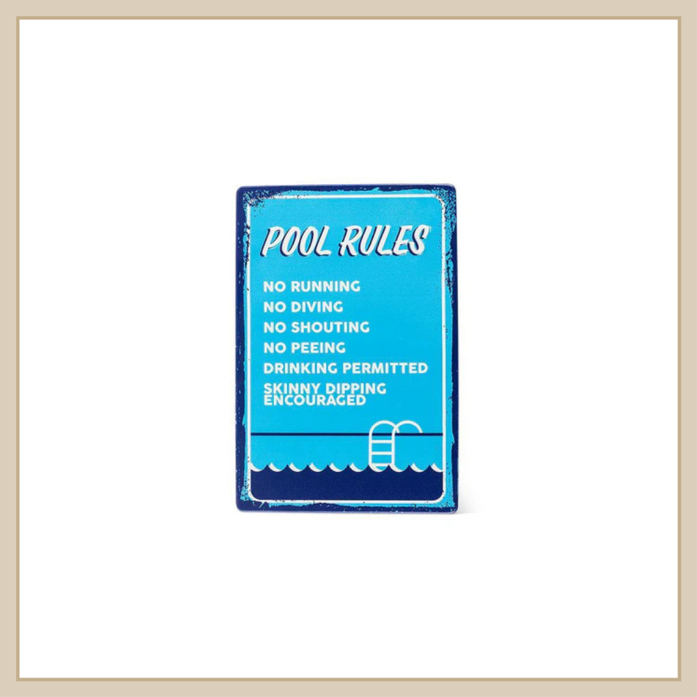 Pool Rules Sign - Envy Paint & Design LTD