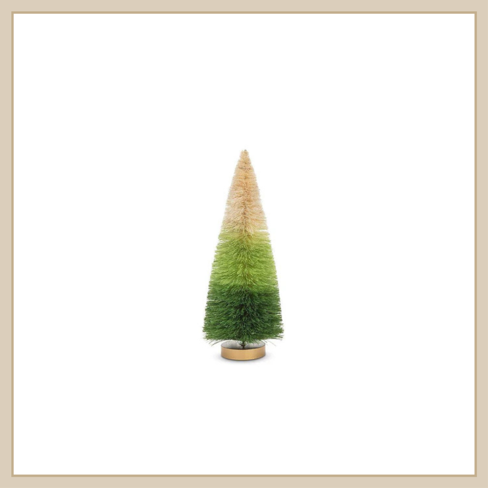 Large Ombre Brush Tree
