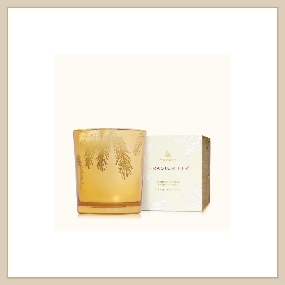 Frasier Fir 13 oz Poured Candle Gilded