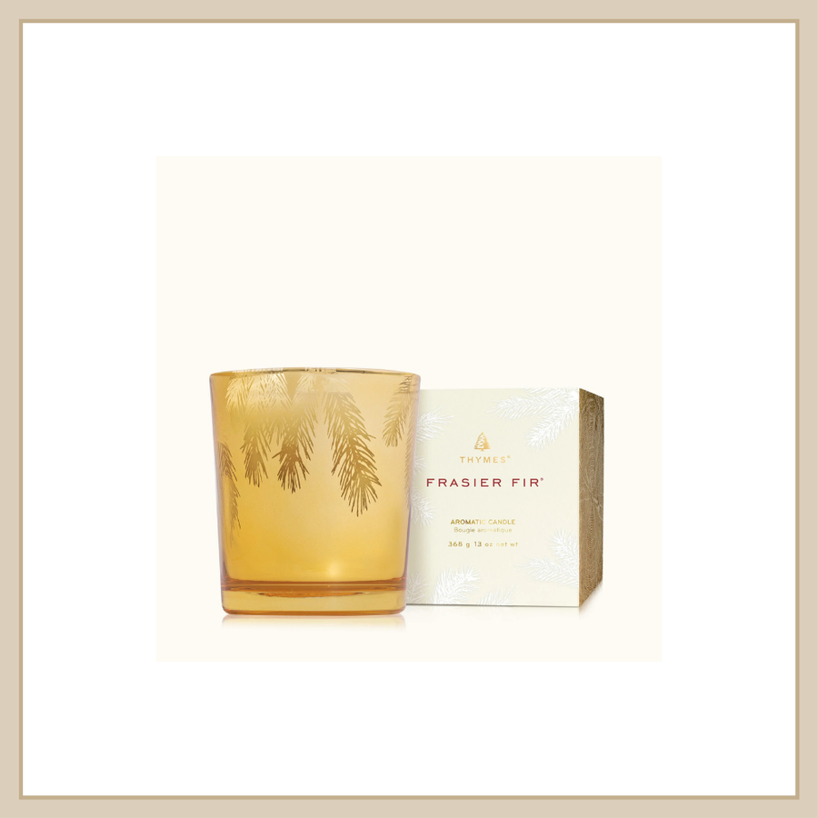Frasier Fir 13 oz Poured Candle Gilded