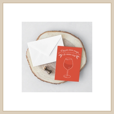 Drinks Greeting Card