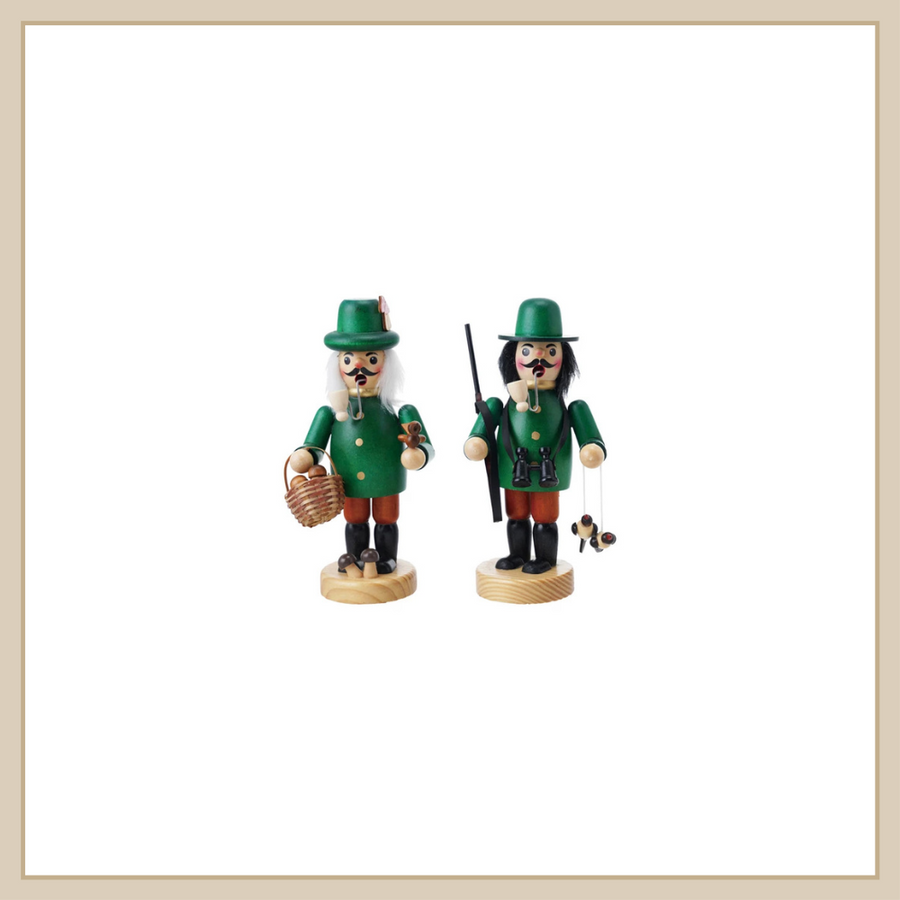 Wood Vintage Figure Incense Burner