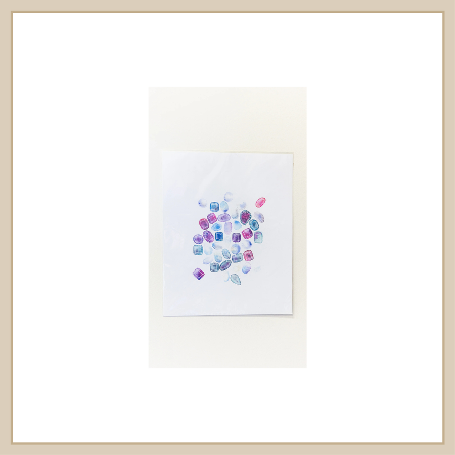 Gemstone Art 8x10