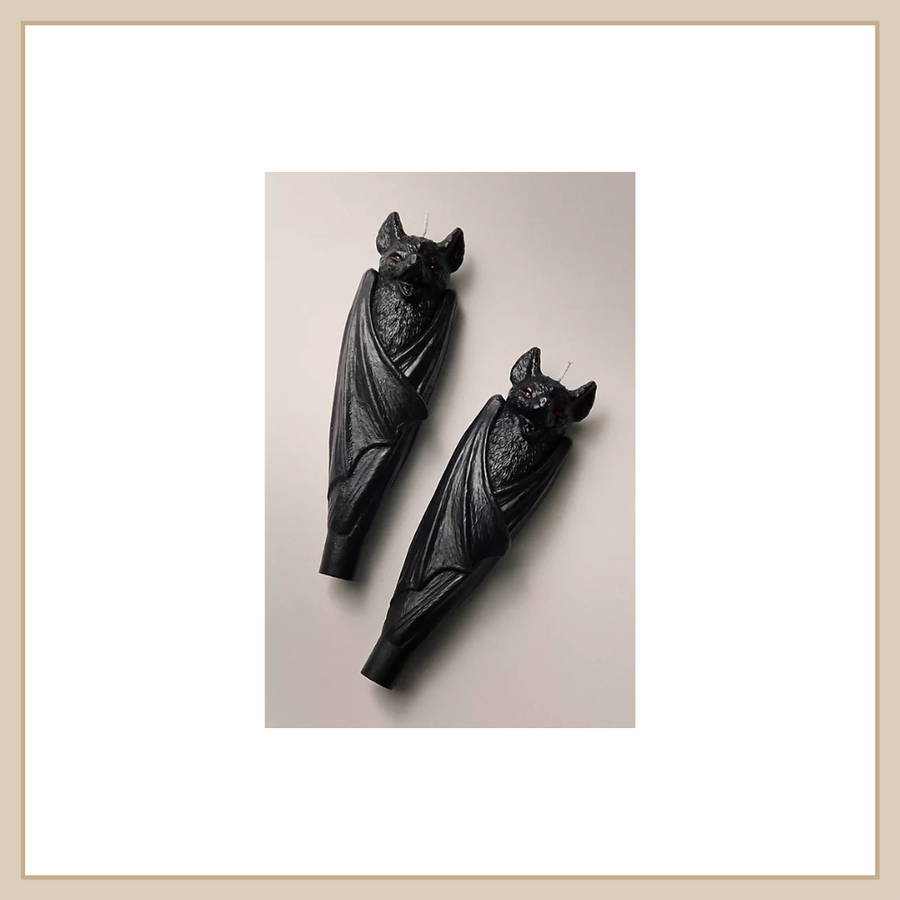 Unscented Bat Shaped Candles
