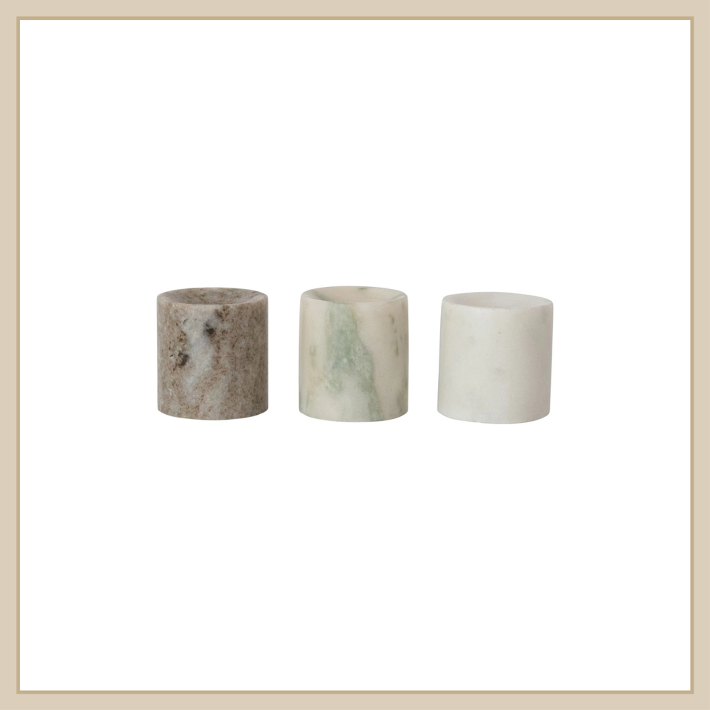 Marble Taper Holder