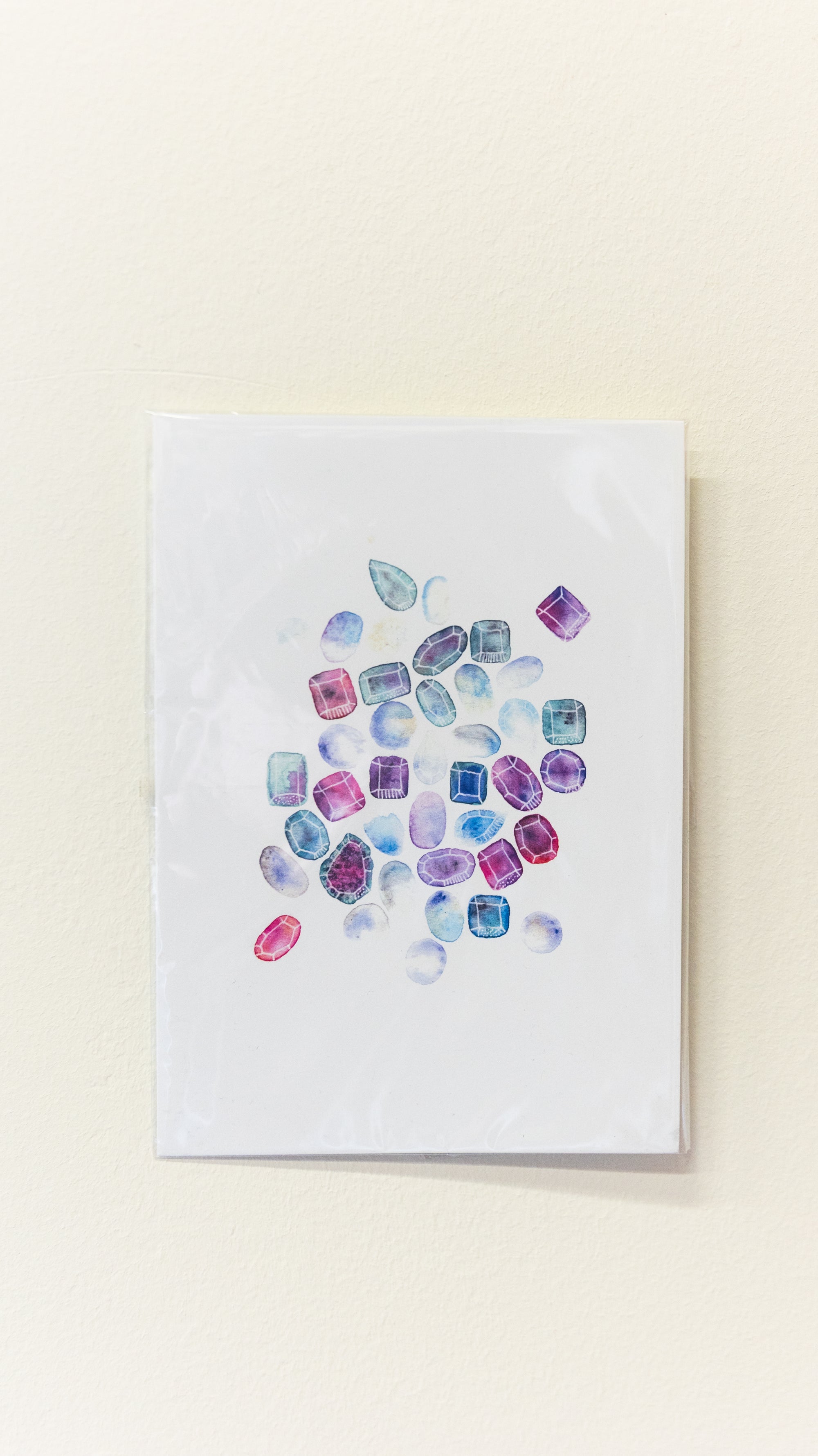Gemstone Greeting Card
