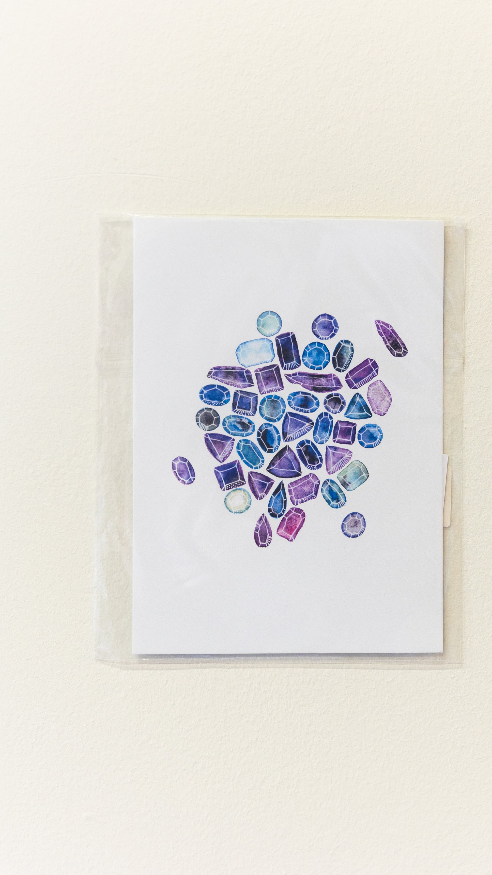 Gemstone Greeting Card