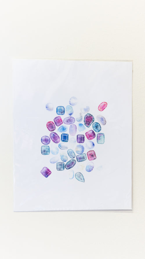 Gemstone Art 8x10