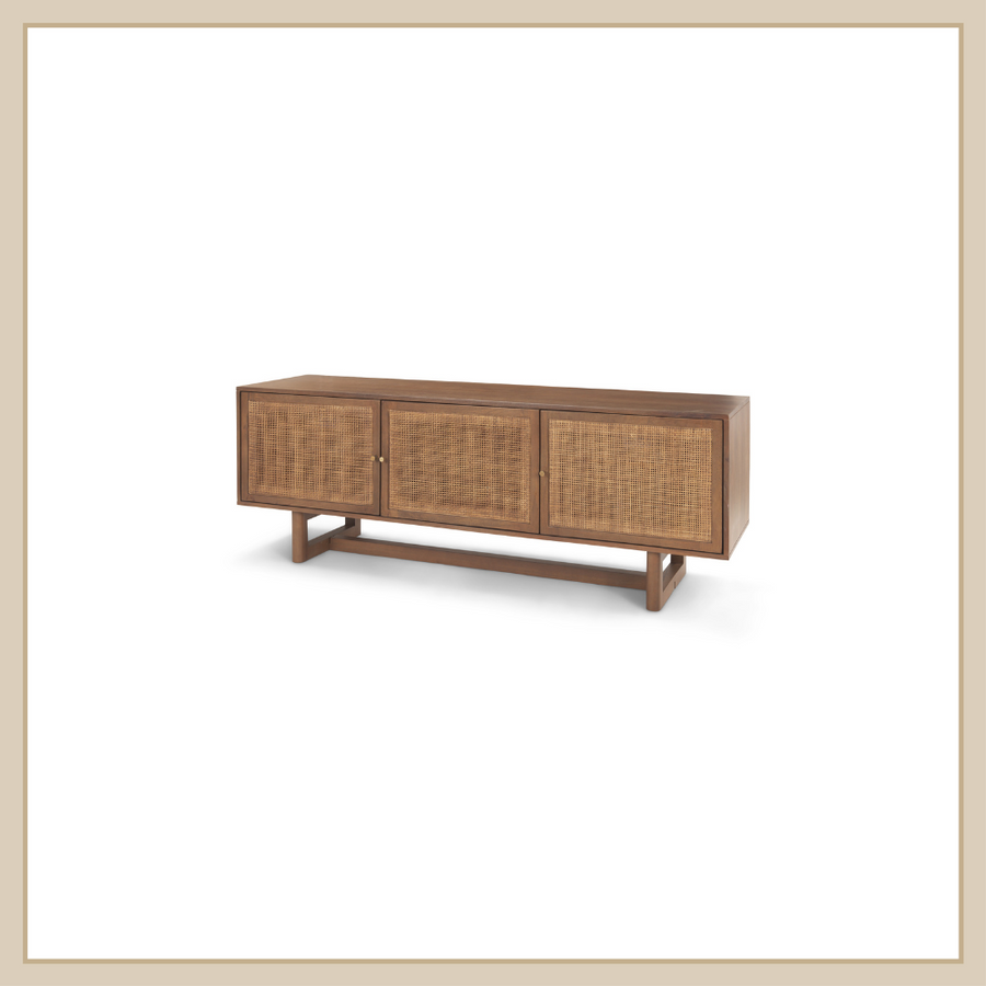 Grier Medium Brown Console