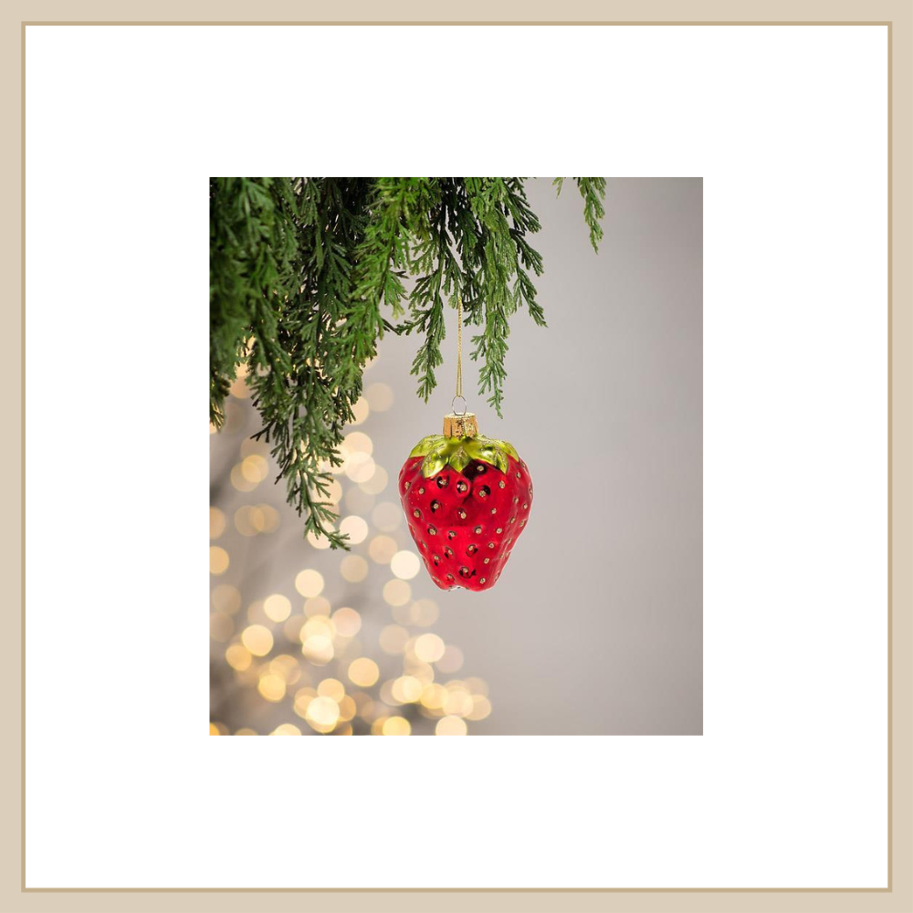 Strawberry Ornament