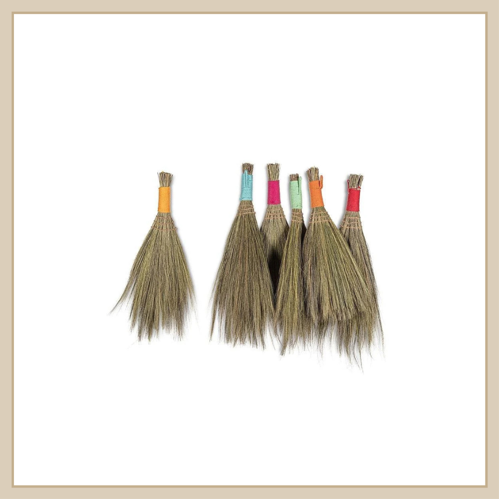 Large Fan Shaped Whisk Broom