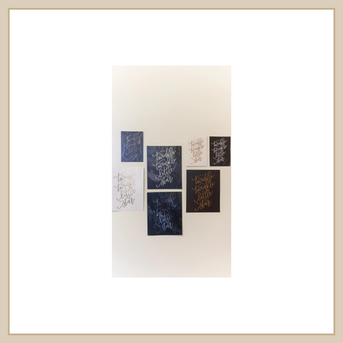 "Twinkle Twinkle" Art Card
