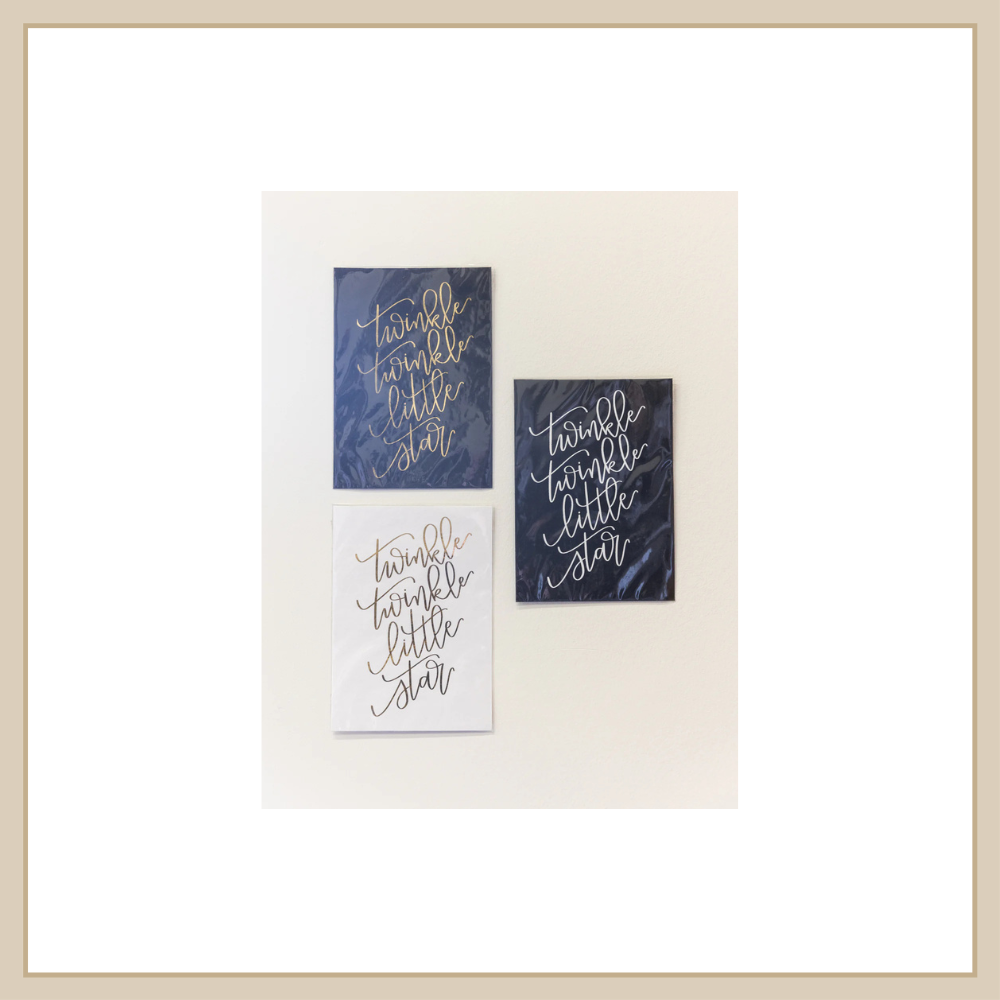 Various "Twinkle Twinkle" Prints