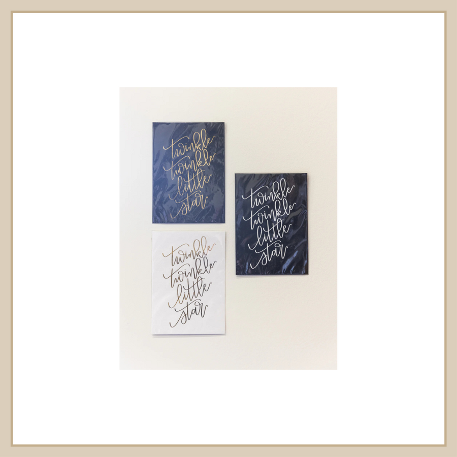 Various "Twinkle Twinkle" Prints