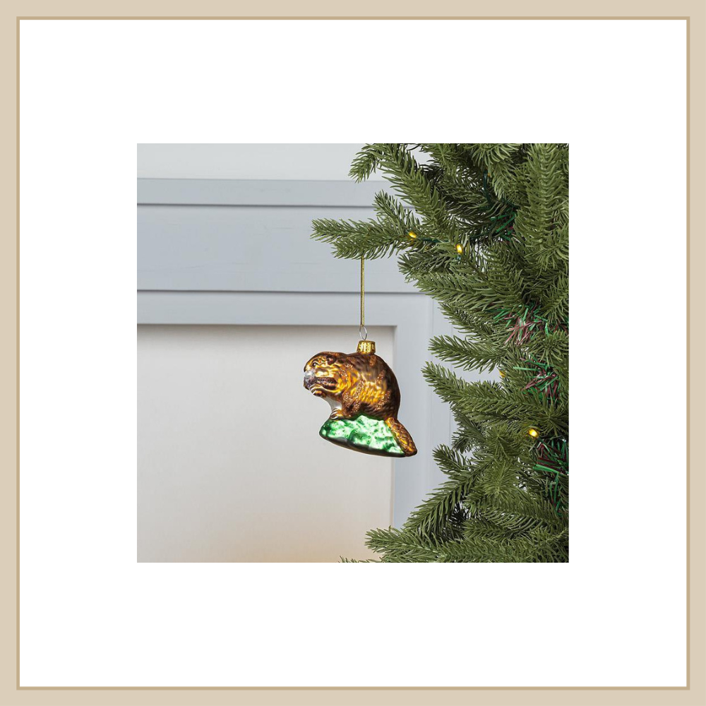 Beaver Ornament