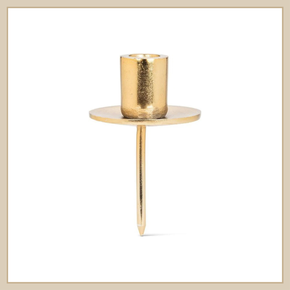 Taper Candle Holder on Stake