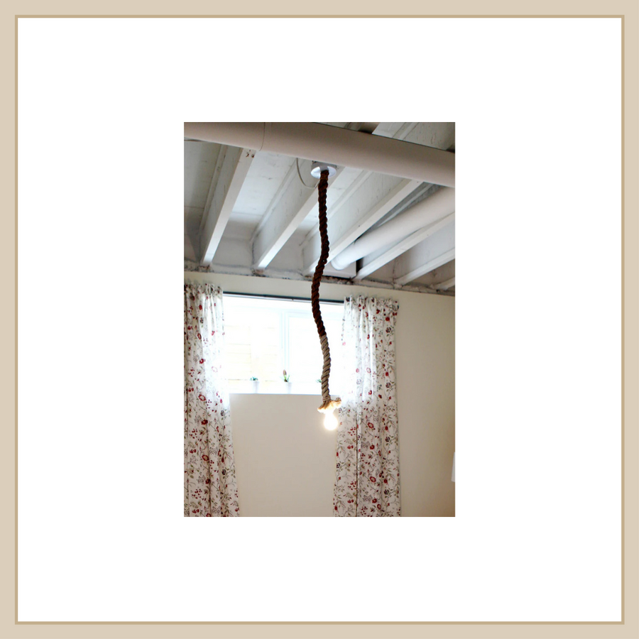Rope Pendant Light