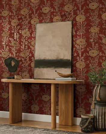 York French Marigold Wallpaper