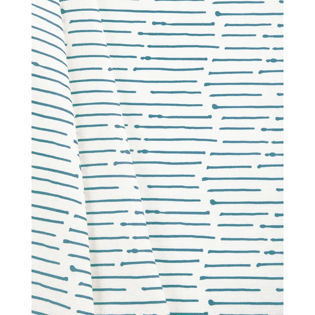 Ink Strip Denim/Oyster Fabric