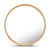 Alcott Round Mirror Small Oak
