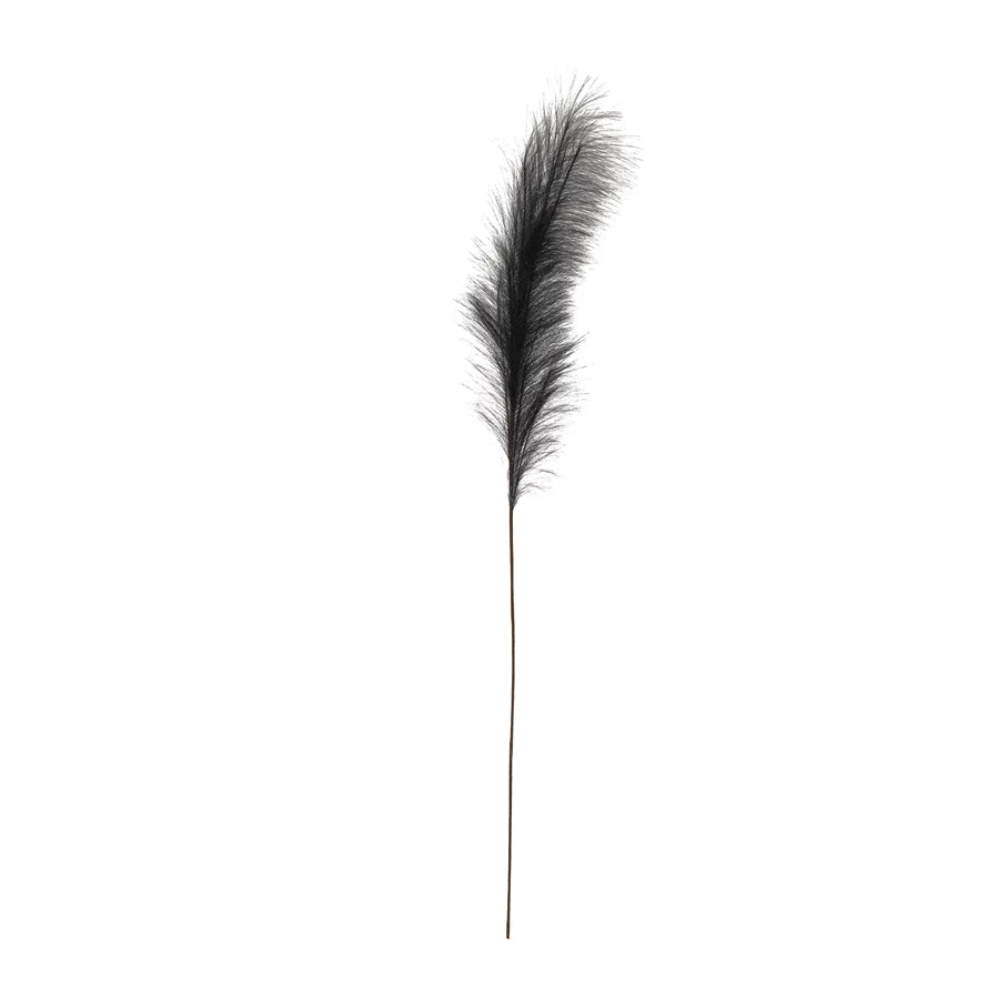 Faux Pampas Grass - Midnight Blue