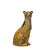 Stoneware Leopard Vase