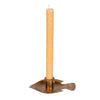 Taper Holder w Embossed Fish Shaped Tray