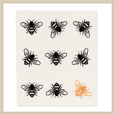 Bee Dishcloth Set of Two - Envy Paint and Design