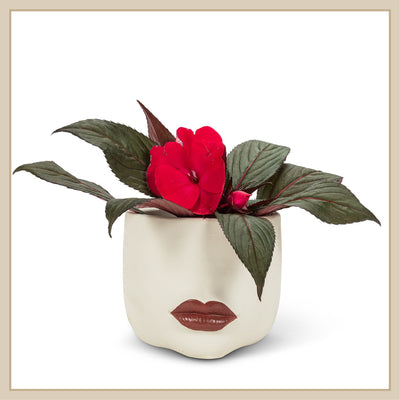 Red Lips Planter