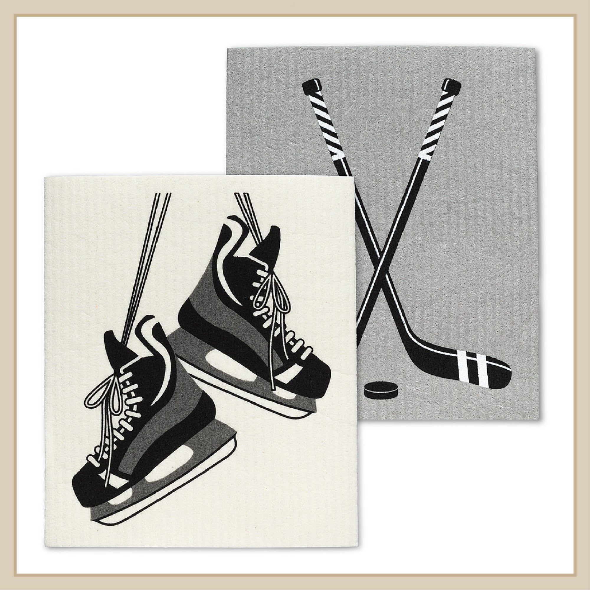 Hockey Swedish Dishcloths