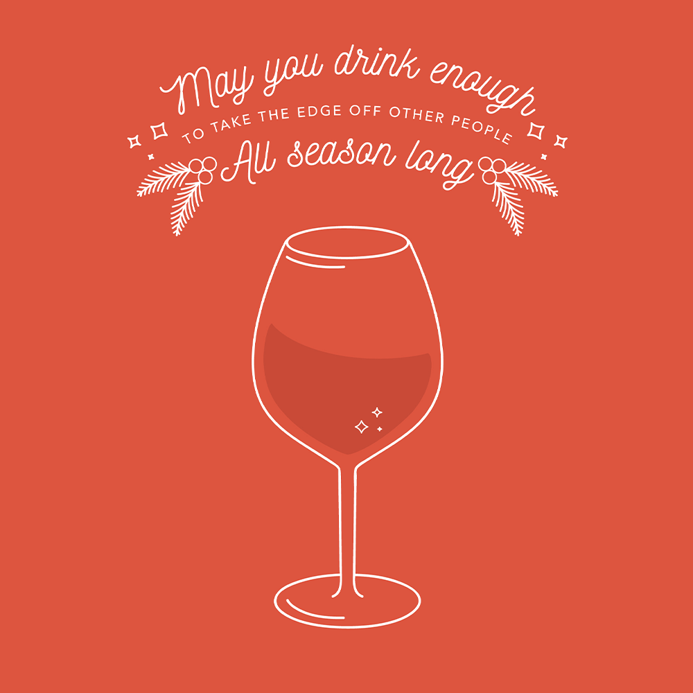 Drinks Greeting Card - Envy Paint and Design