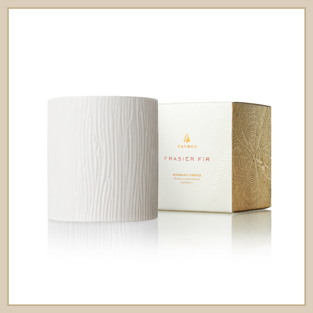 Thymes Frasier Fir Ceramic Medium Candle - Envy Paint and Design