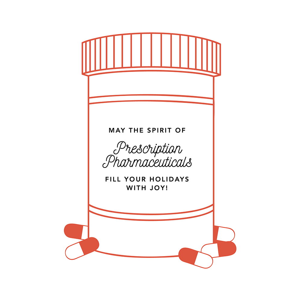 Prescription Greeting Card - Envy Paint and Design