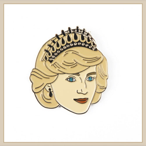 Princess Diana Enamel Pin - Envy Paint and Design