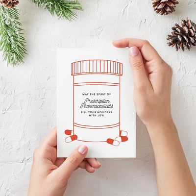 Prescription Greeting Card - Envy Paint and Design