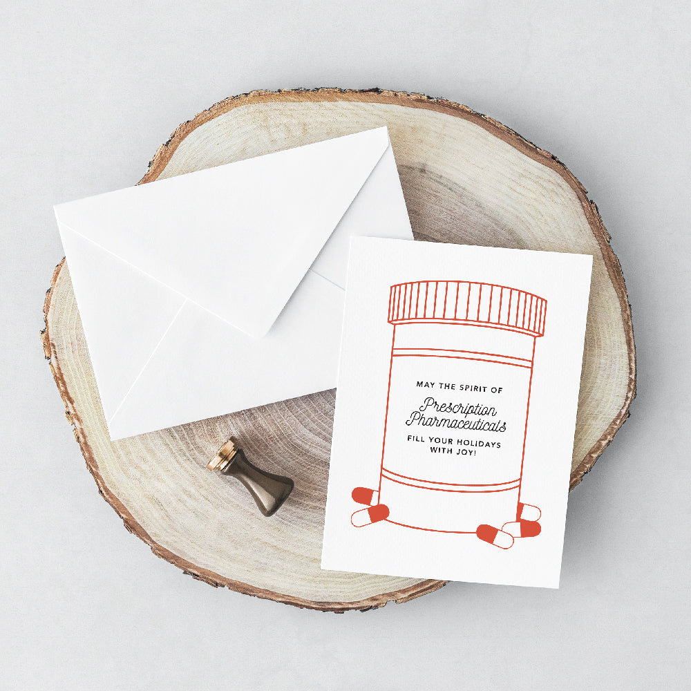 Prescription Greeting Card - Envy Paint and Design