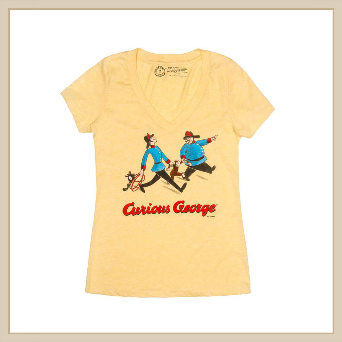 Curious George T-Shirt - Envy Paint and Design